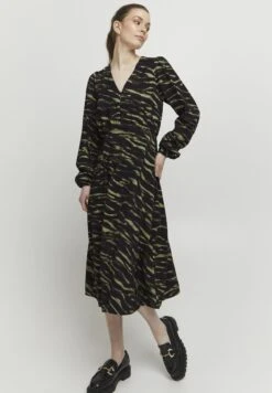 B.young Byibine- Blousejurk - Rifle Green Mix