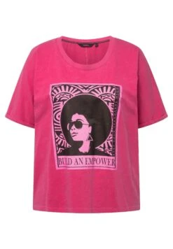 Ulla Popken Empower Short Sleeve Graphic - T-Shirt Print - Magenta Pink 9 Ulla Popken Empower Short Sleeve Graphic - T-Shirt Print - Magenta Pink -Only Mode Winkel 2954538b6dcd4c10952be5eee272b2be