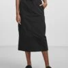 Pieces Jill - A-Lijn Rok - Black