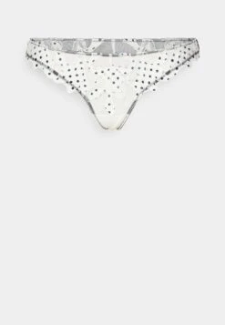 Fleur Du Mal Embroidery Thong - String - Ivory Dot -Only Mode Winkel 29c65217bef04a13b6736791608d48de