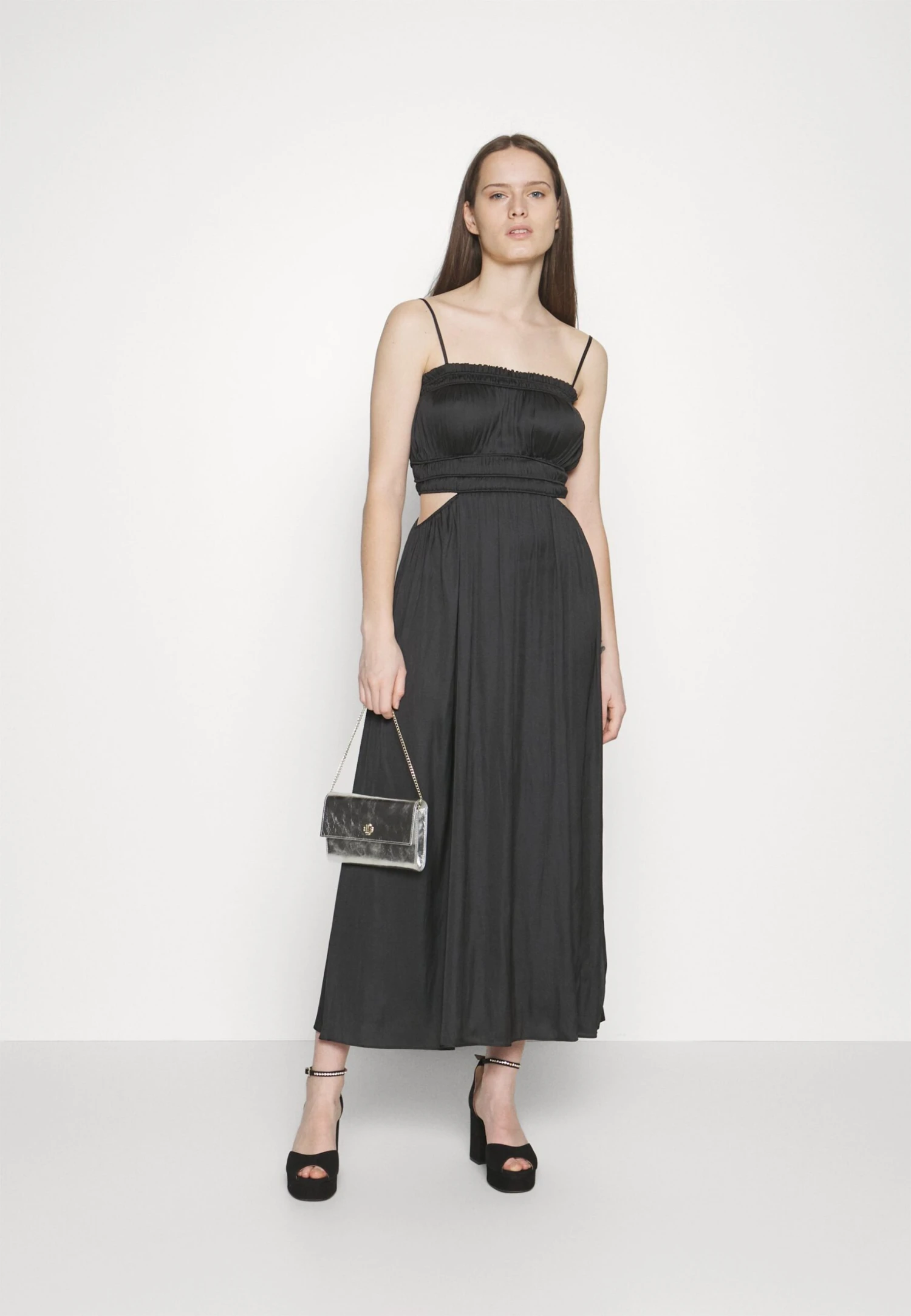 Maje Maxi-Jurk - Black 2 Maje Maxi-Jurk - Black - Afbeelding 2