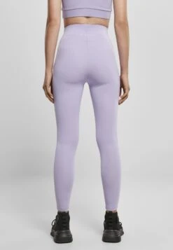 URBAN CLASSICS Ladies High Waist Tech Leggings - Legging - Lavender -Only Mode Winkel 2a285194bc494a0099dad8f8ab301995