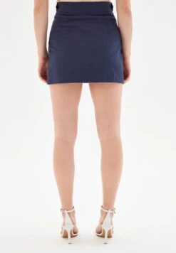 Jessica Zippered Mini Tweed - Minirok - Navy Blue -Only Mode Winkel 2adb547e63ca4ae09d7609c72966dcdb