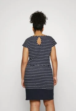 Socho Plus - Jurk - Navy -Only Mode Winkel 2aff3535d42d44edb43eb7ec4d4544c4