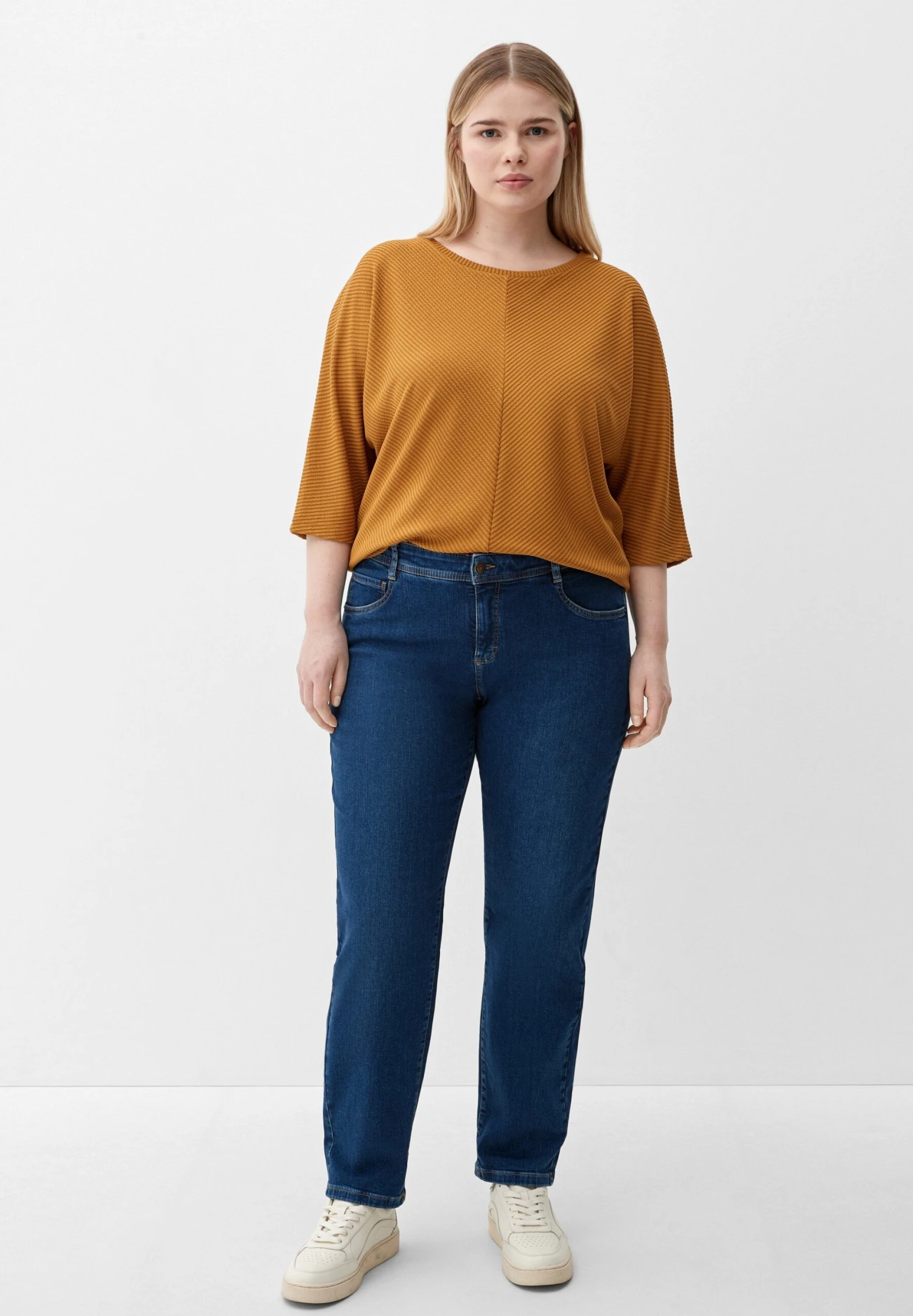 Triangle Slim Fit Jeans - Dunkelblau 2 Triangle Slim Fit Jeans - Dunkelblau - Afbeelding 2