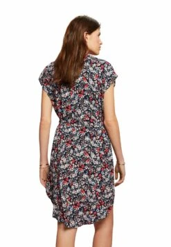 ESPRIT Mit Gürtel Und Crêpe-Effekt - Jurk - Navy 10 ESPRIT Mit Gürtel Und Crêpe-Effekt - Jurk - Navy -Only Mode Winkel 2b8e86a35dd74732a88cc4e259ff238e