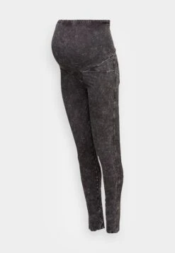 Mamalicious Celina- Legging - Black Denim