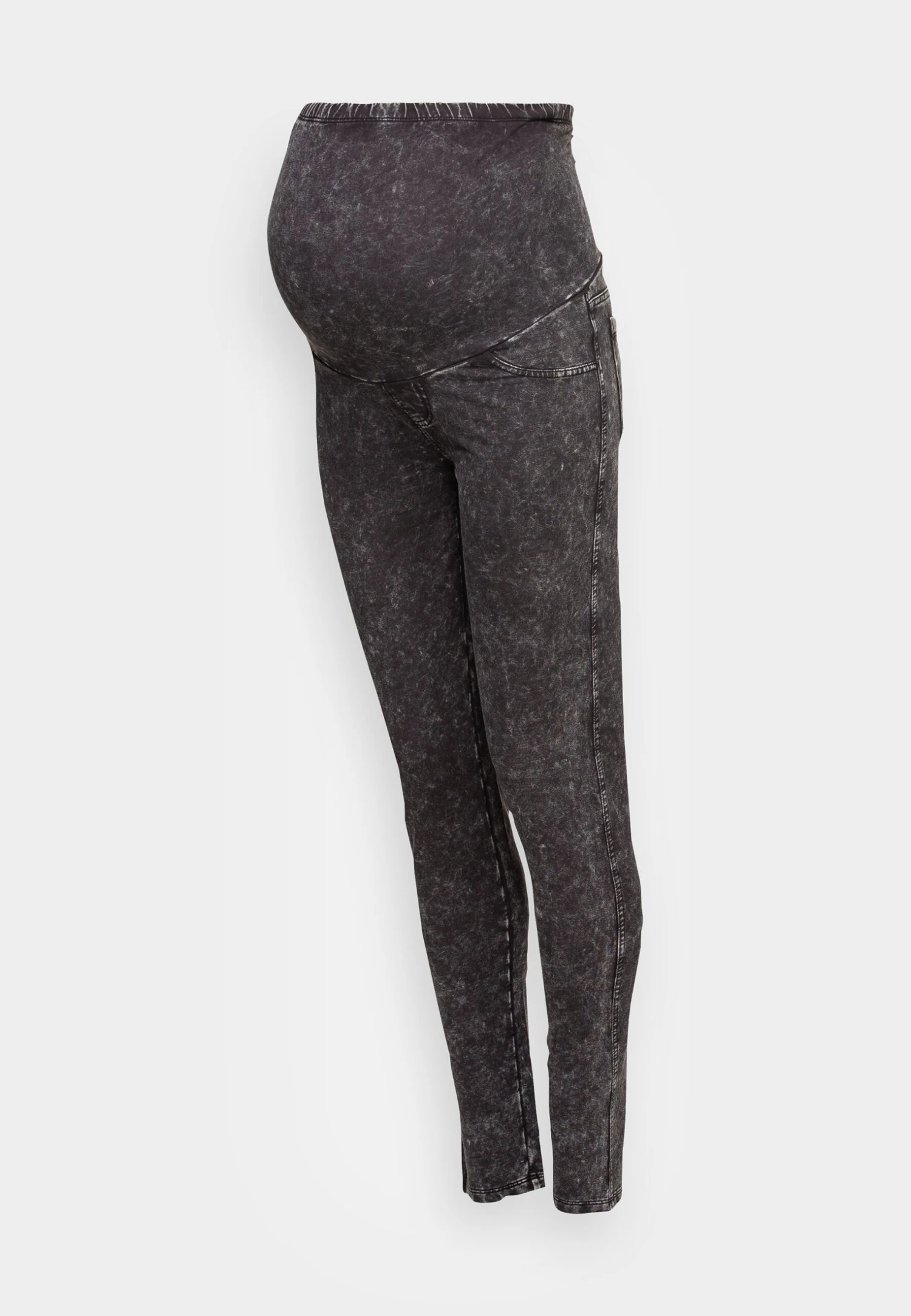 Mamalicious Celina- Legging - Black Denim 1 Mamalicious Celina- Legging - Black Denim