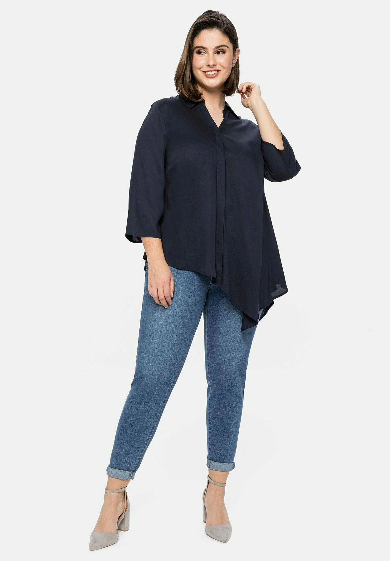 Sheego Jeggings - Light Blue Used Denim 2 Sheego Jeggings - Light Blue Used Denim - Afbeelding 2