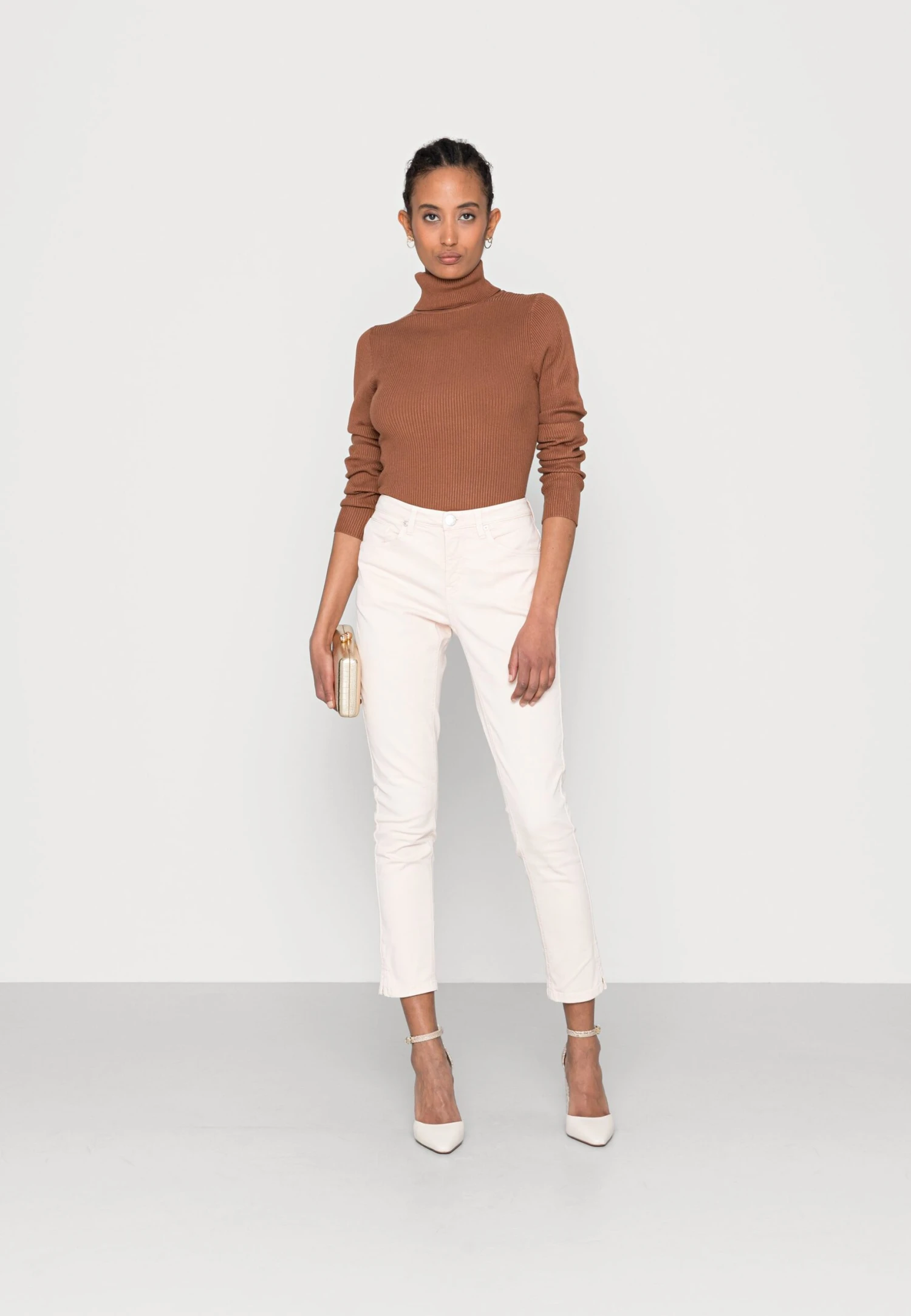 OPUS Elma Detail - Slim Fit Jeans - Powder Blush 2 OPUS Elma Detail - Slim Fit Jeans - Powder Blush - Afbeelding 2