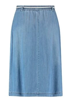 Gerry Weber Weit AusgestellterMit Kordelban - A-Lijn Rok - Blau Denim Mit Use -Only Mode Winkel 2c57f8f07bcc46f8a6024f1dd4054d61