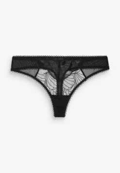 Next Embroidered Two Pack - Slip - Beige, Black -Only Mode Winkel 2c68cc9a69954d30ab111492f8d596c2