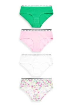 Next Rich Logo 4 Pack - Slip - Ditsy Print Green Pink -Only Mode Winkel 2d081dd3dba543a3bfa65b989dd34d2d