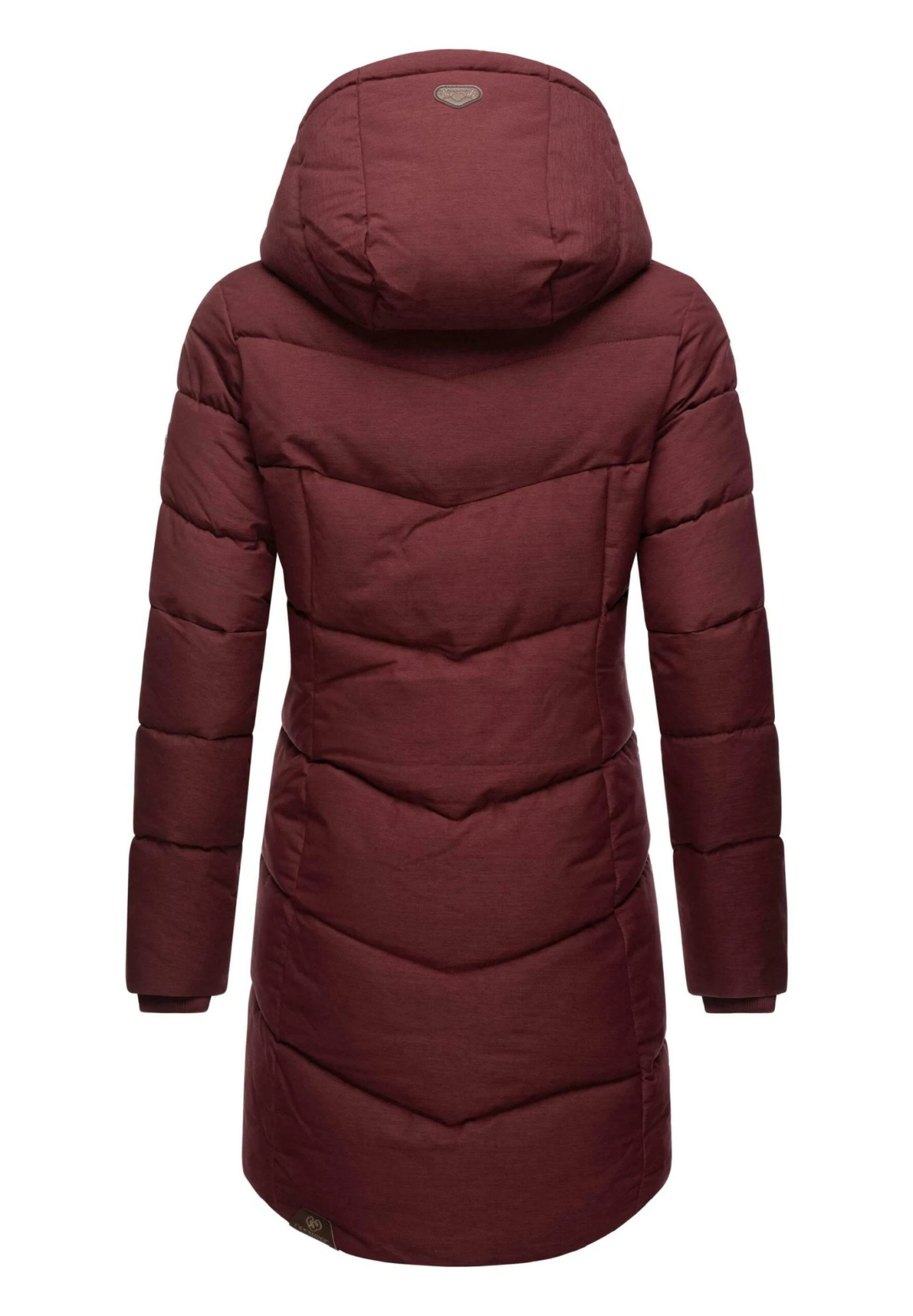 Ragwear Pavla - Winterjas - Wine Red 3 Ragwear Pavla - Winterjas - Wine Red - Afbeelding 3