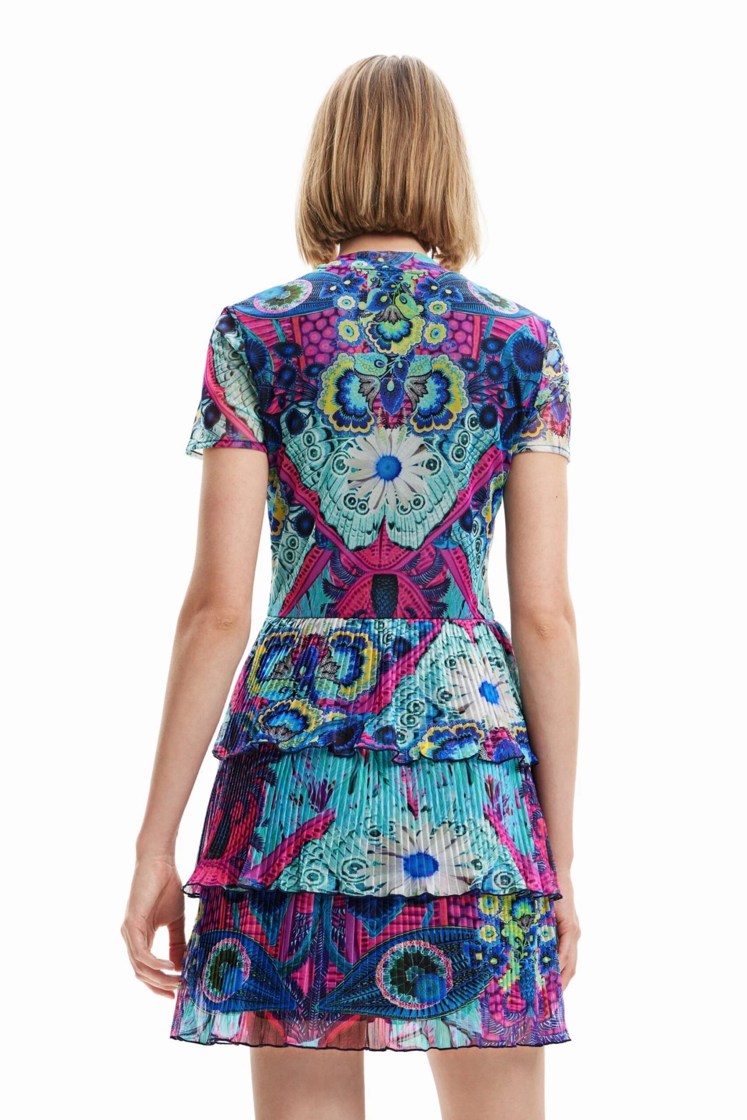 Desigual Vest Exeter - Jurk - Blue Klein 3 Desigual Vest Exeter - Jurk - Blue Klein - Afbeelding 3