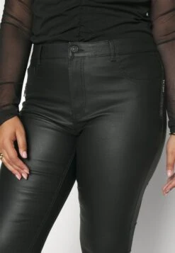 ONLY CARMAKOMA Carblush Zip Coat Pant Plus Size - Broek - Black -Only Mode Winkel 2d5debb12bee4e95b4486d9c65f6f4b7