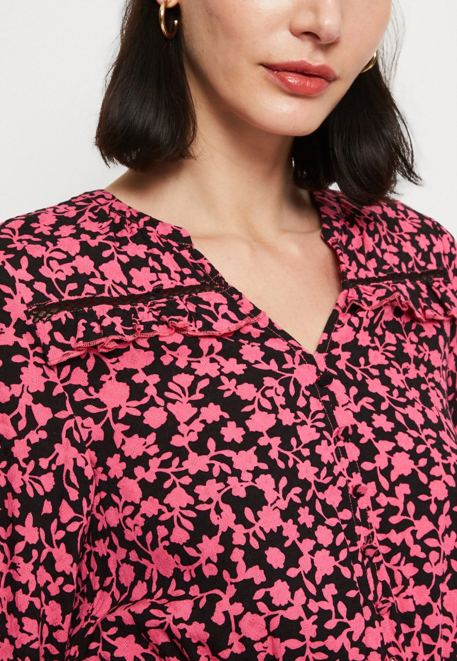 Marks & Spencer Ruffle Waist Mini - Blousejurk - Pink Mix 6 Marks & Spencer Ruffle Waist Mini - Blousejurk - Pink Mix - Afbeelding 6