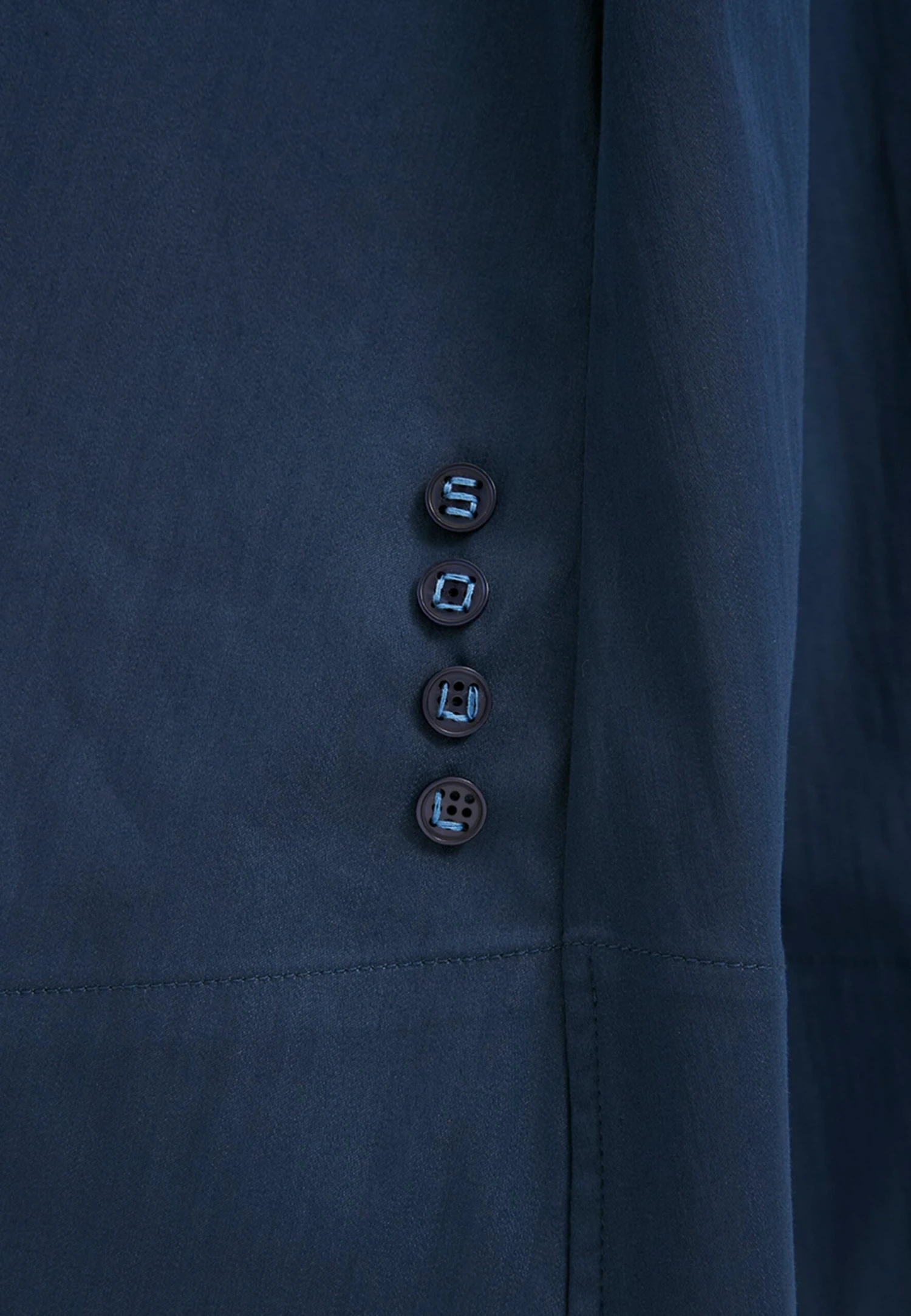 A-Lijn Rok - Night Blue 4 A-Lijn Rok - Night Blue - Afbeelding 4