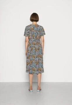 Selected Femme Slfmoxy Damina Midi Dress - Jurk - Black -Only Mode Winkel 2e34c1429d494af2bcc10dbab262eeb9