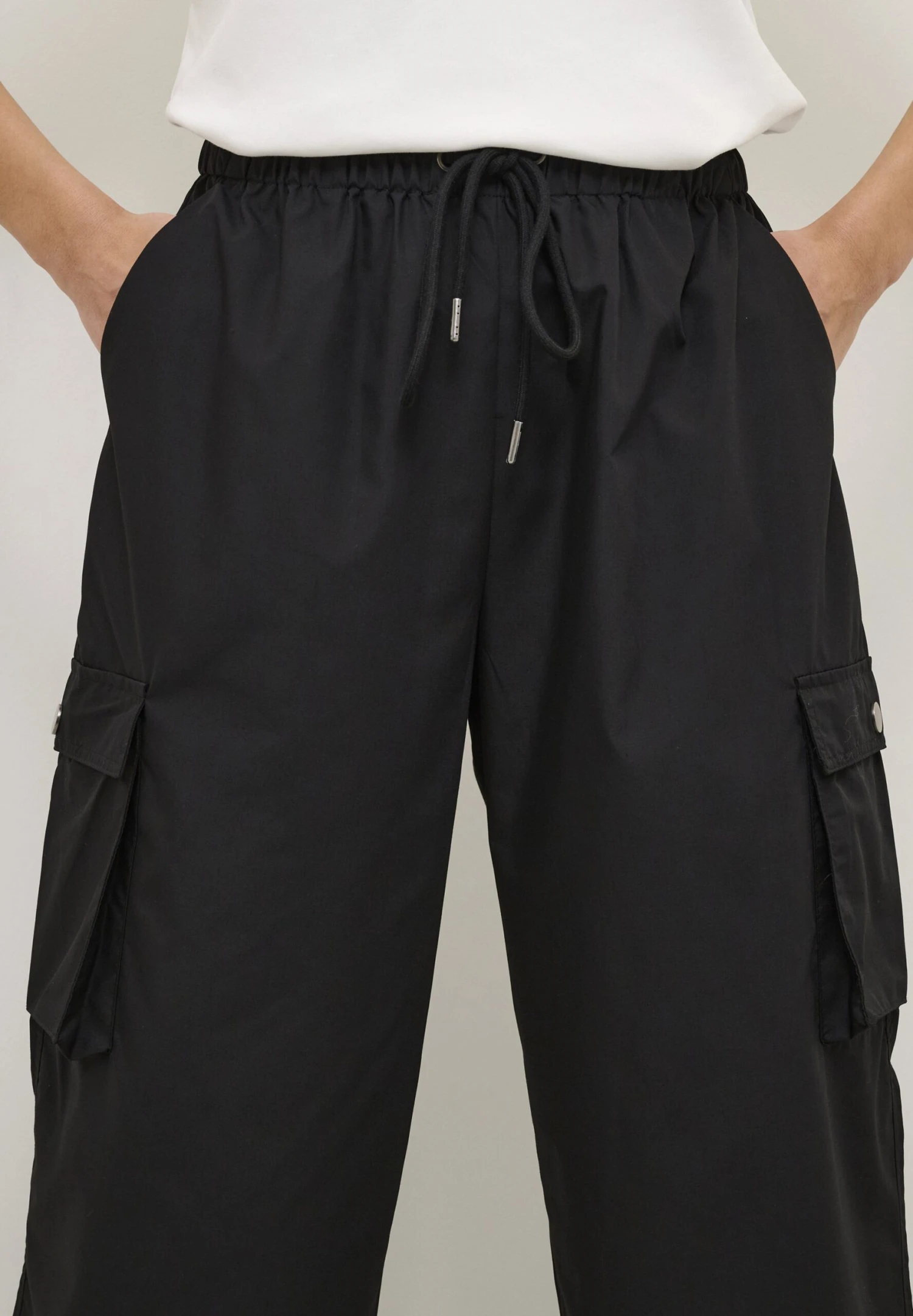 Culture Cujoanna - Cargobroek - Black 4 Culture Cujoanna - Cargobroek - Black - Afbeelding 4