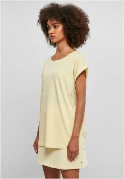 URBAN CLASSICS Extended Shoulder Tee - T-Shirt Basic - Softyellow 13 URBAN CLASSICS Extended Shoulder Tee - T-Shirt Basic - Softyellow -Only Mode Winkel 2f1218b9186549e88647ca3d1ff4affd