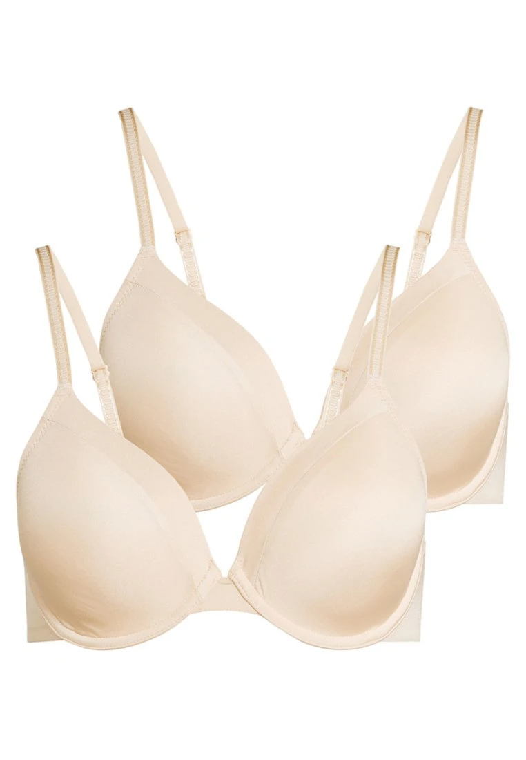 Next Holly Full Cup Light Pad Bras Two Pack - Push-Up Bh - Beige 4 Next Holly Full Cup Light Pad Bras Two Pack - Push-Up Bh - Beige - Afbeelding 4