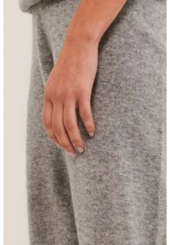 Part Two Ewandapw Cashmere - Broek - Grey Melange -Only Mode Winkel 304e10169bdb4088a4dc3b470342825f