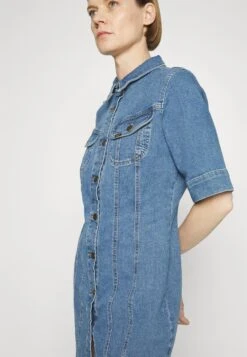 Lee Rider Shirt Dress - Spijkerjurk - Majestic Wave -Only Mode Winkel 3094f0cef39840f7ad9329ab04d8c82a