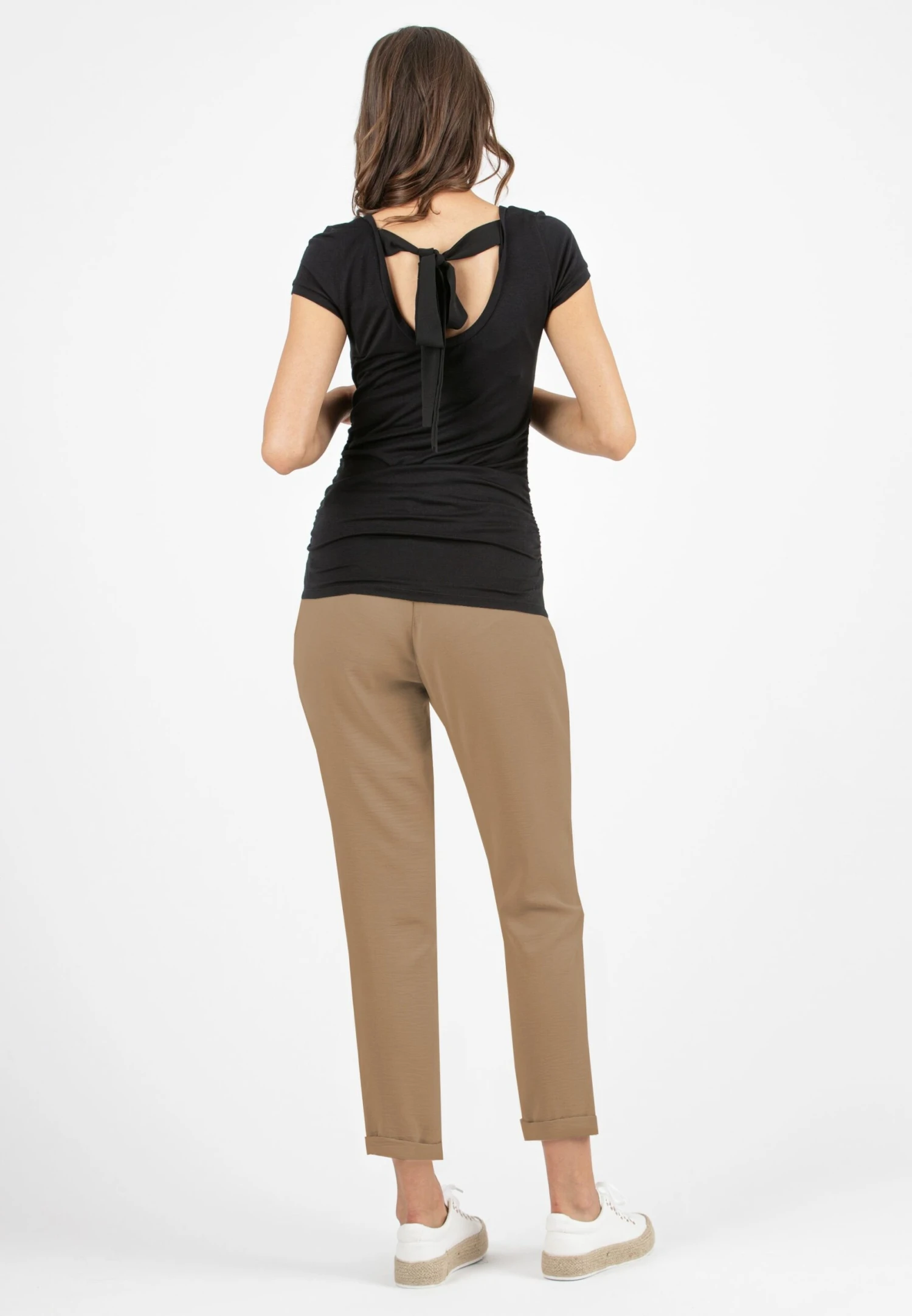 Elisa - Broek - Camel 5 Elisa - Broek - Camel - Afbeelding 5