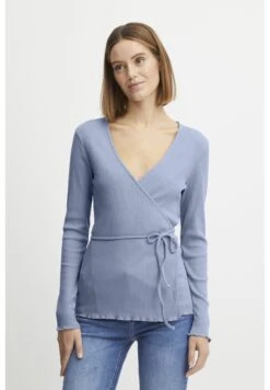 B.young Byramsey Wrap - Longsleeve - Stonewash