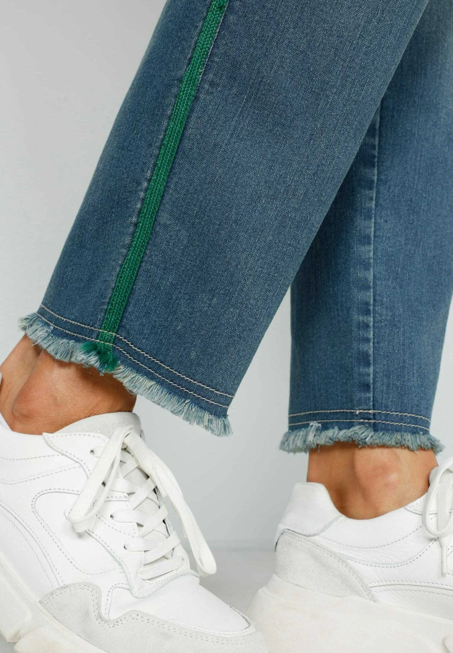 Slim Fit Jeans - Blue Bleached 5 Slim Fit Jeans - Blue Bleached - Afbeelding 5