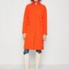 ESPRIT Fem Twill Ct - Mantel - Orange Red