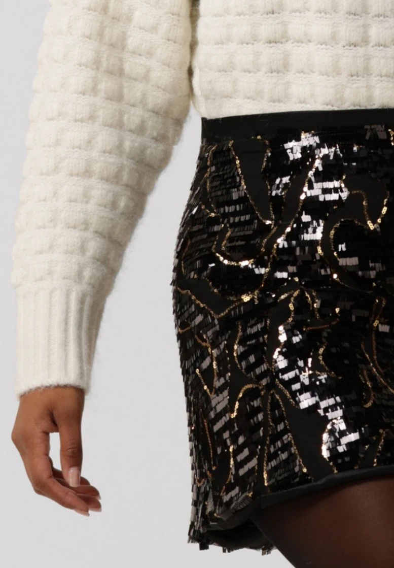 Silvian Heach A-Lijn Rok - Zwart 3 Silvian Heach A-Lijn Rok - Zwart - Afbeelding 3