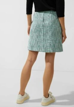 STREET ONE Bouclé- A-Lijn Rok - Grün 9 STREET ONE Bouclé- A-Lijn Rok - Grün -Only Mode Winkel 32645e53cfc245e488eac97f0c8fa4e4