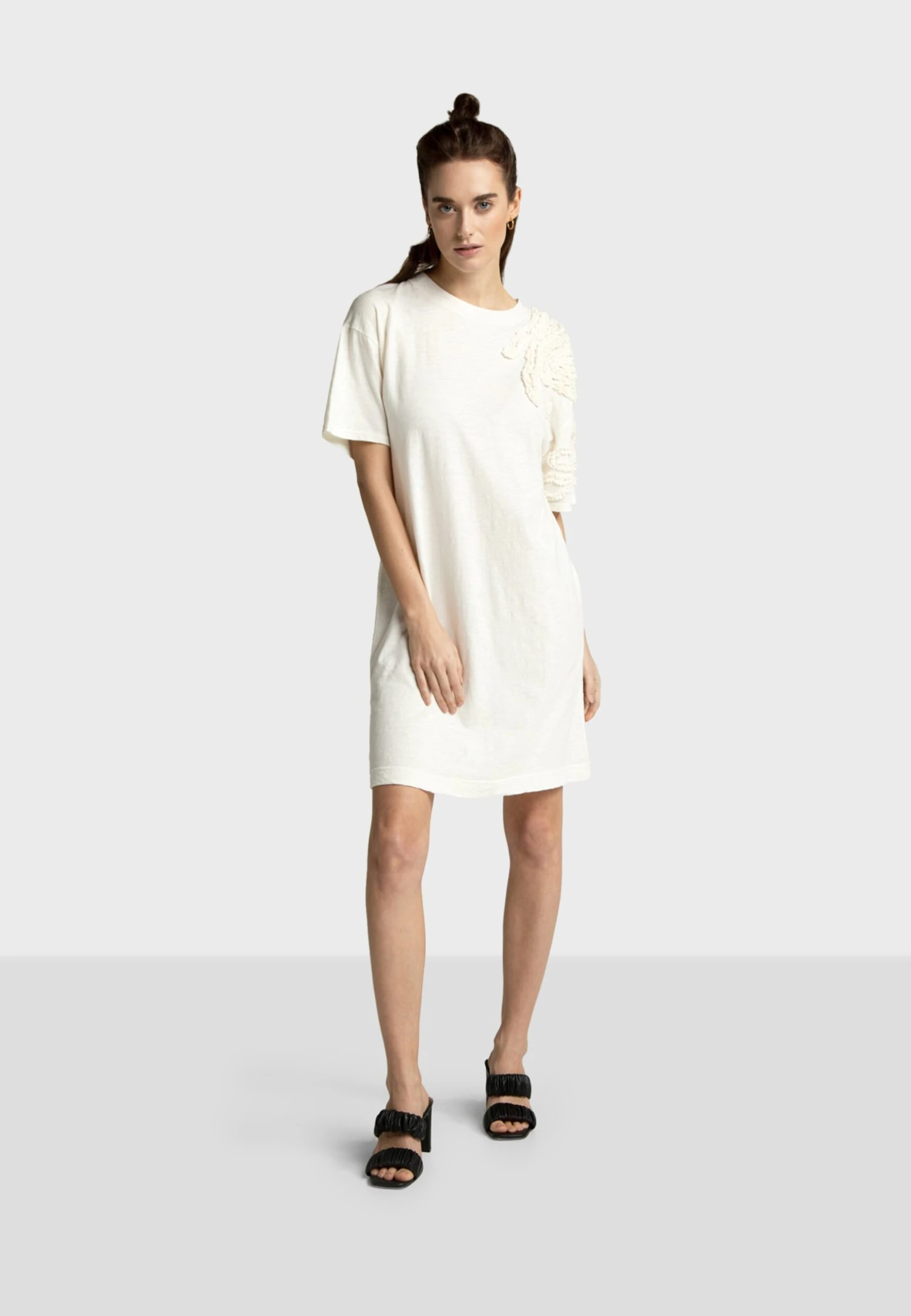 Elouise - Jerseyjurk - White 2 Elouise - Jerseyjurk - White - Afbeelding 2