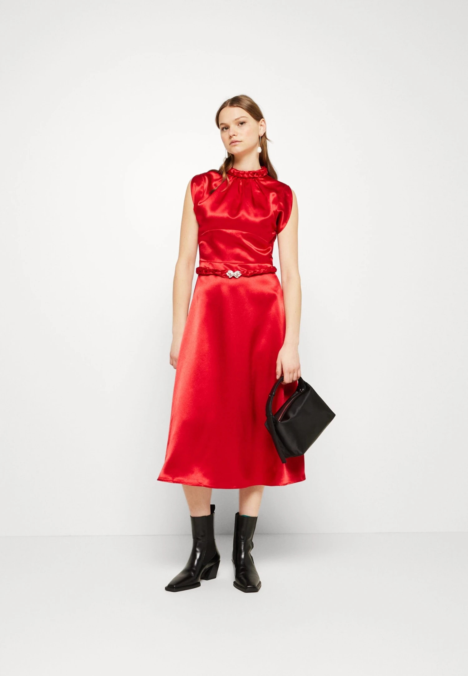 Anu Dress - Cocktailjurk - Red 2 Anu Dress - Cocktailjurk - Red - Afbeelding 2