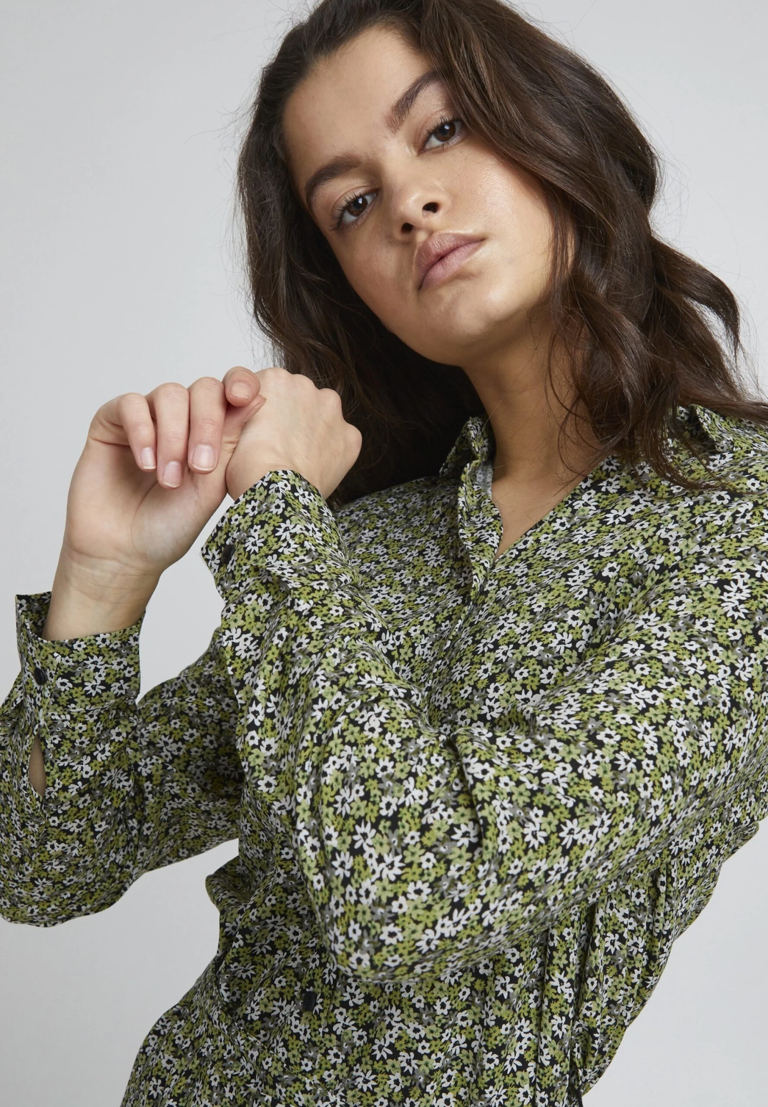 ICHI Ihvera - Blousejurk - Weeping Willow 4 ICHI Ihvera - Blousejurk - Weeping Willow - Afbeelding 4