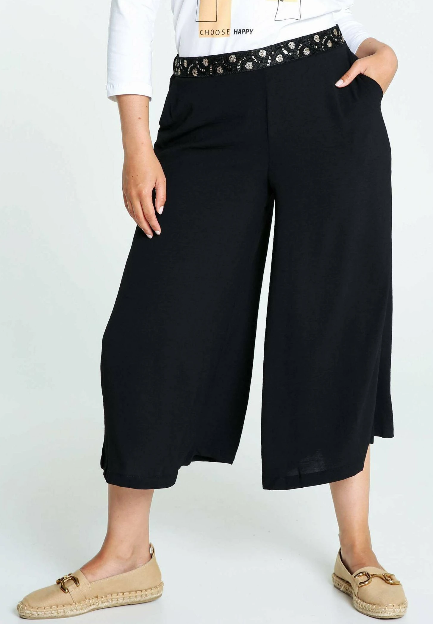 Bande Décorative Doré - Broek - Black 1 Bande Décorative Doré - Broek - Black