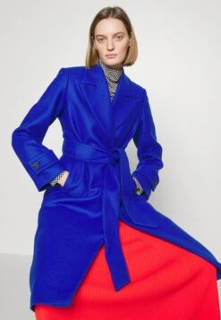 IVY OAK Thyme - Mantel - Bright Blue -Only Mode Winkel 338d76f8cea24fda90025509703c0d60