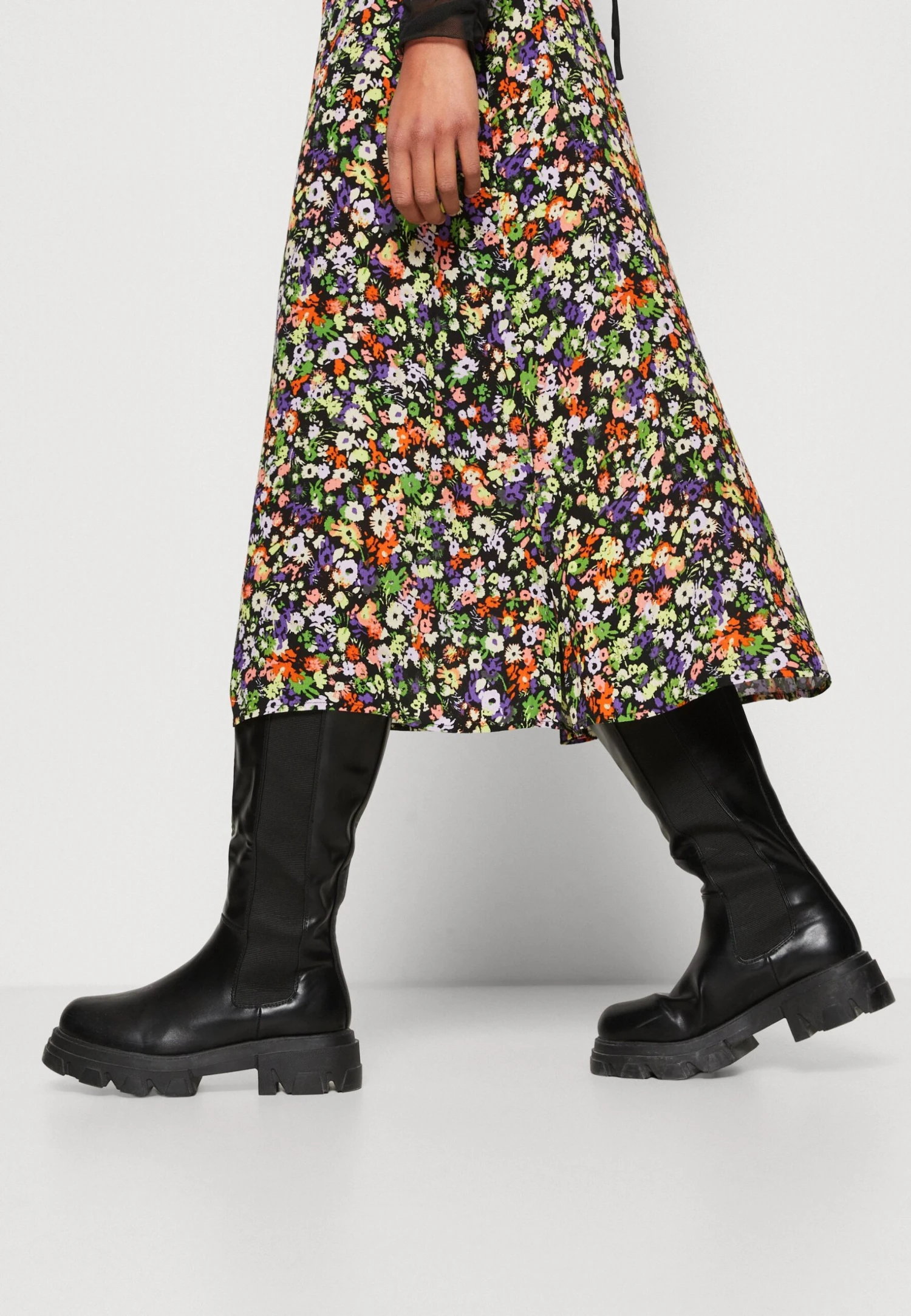 B.young Ibane Skirt - A-Lijn Rok - Purple/Corallites Mix 6 B.young Ibane Skirt - A-Lijn Rok - Purple/Corallites Mix - Afbeelding 6