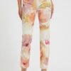 Guess Blumenprint - Slim Fit Jeans - Mehrfarbe Rose