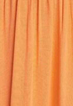 Mia Gathered- Jurk - Orange -Only Mode Winkel 34524f5422de41c086f0674092e47aec