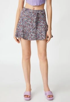 Koton Mini Floral Ruflle - A-Lijn Rok - Black 9 Koton Mini Floral Ruflle - A-Lijn Rok - Black -Only Mode Winkel 348c8cfd360143aa9e91350c59c7d3a0