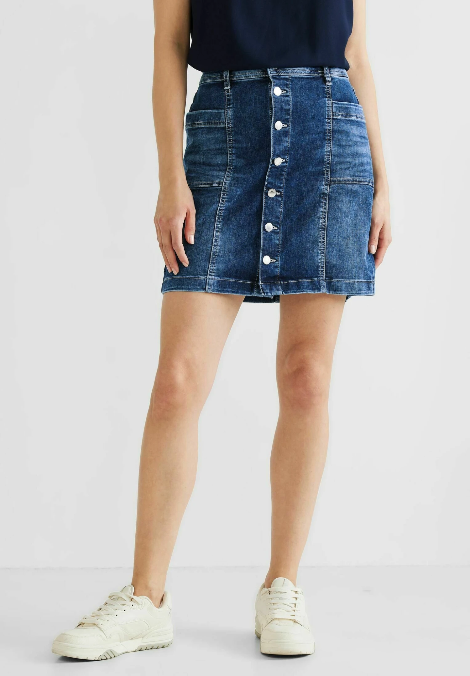 STREET ONE Jeansrok - Blau 1 STREET ONE Jeansrok - Blau