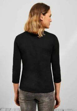 Cecil Mit Rundhals - Longsleeve - Schwarz -Only Mode Winkel 34fc194c87aa4943800eb8ba88d919ae
