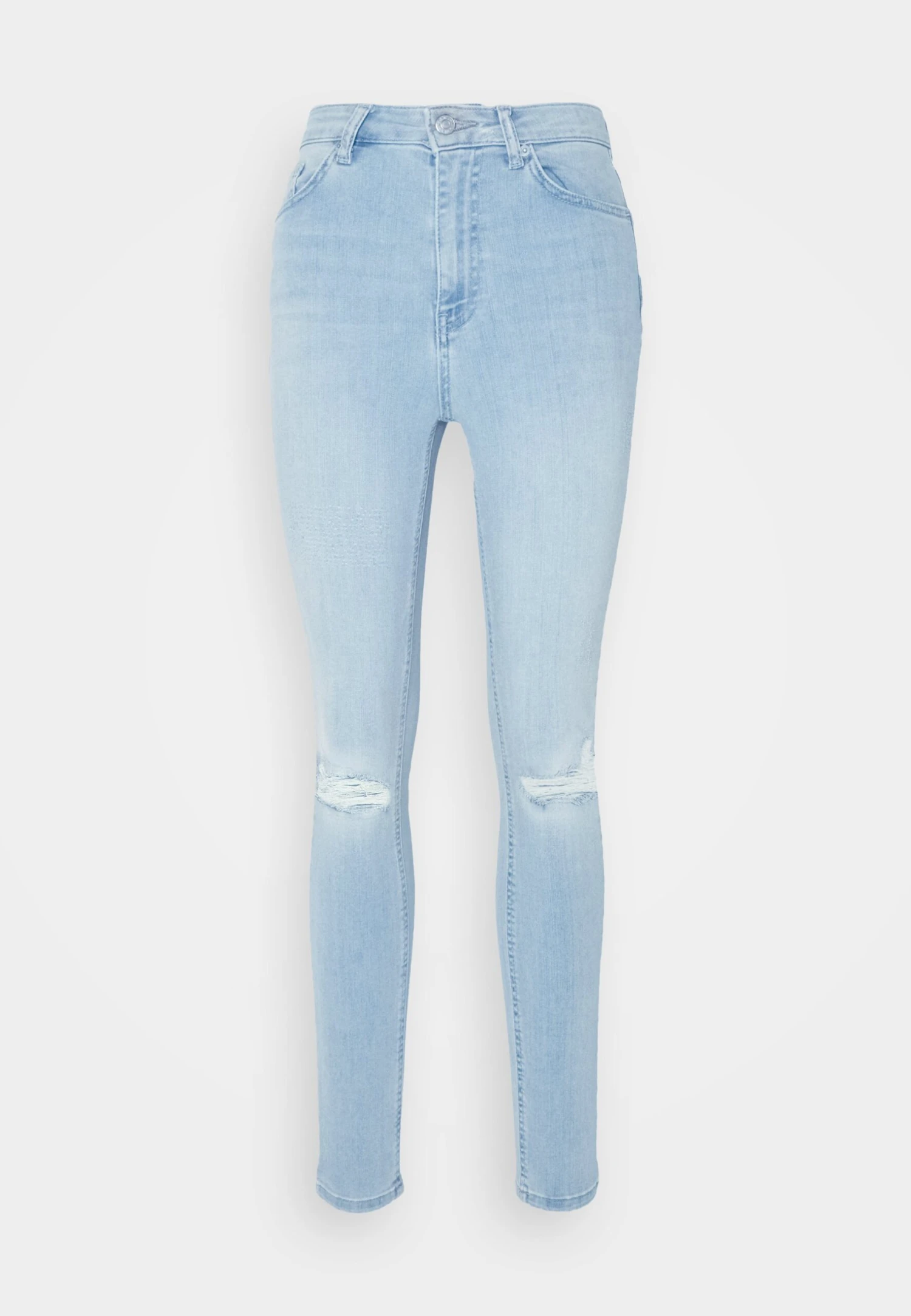 NA-KD High Waist - Jeans Skinny Fit - Light Blue 4 NA-KD High Waist - Jeans Skinny Fit - Light Blue - Afbeelding 4