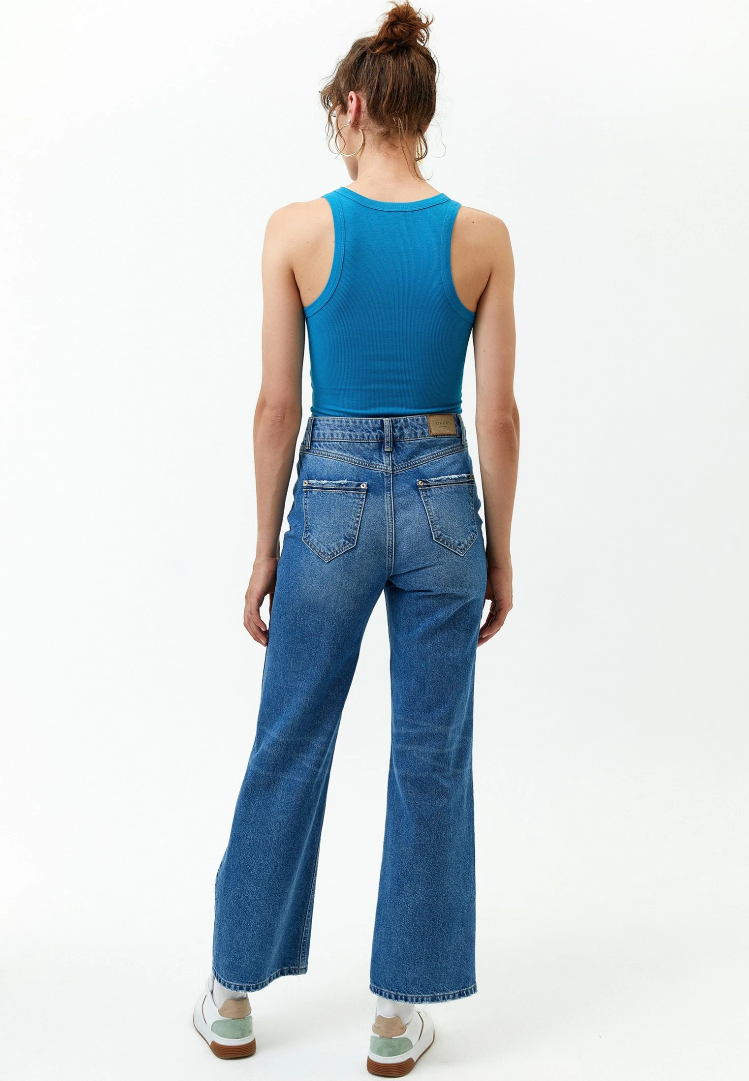 Relaxed Fit Jeans - Mid Denim 3 Relaxed Fit Jeans - Mid Denim - Afbeelding 3