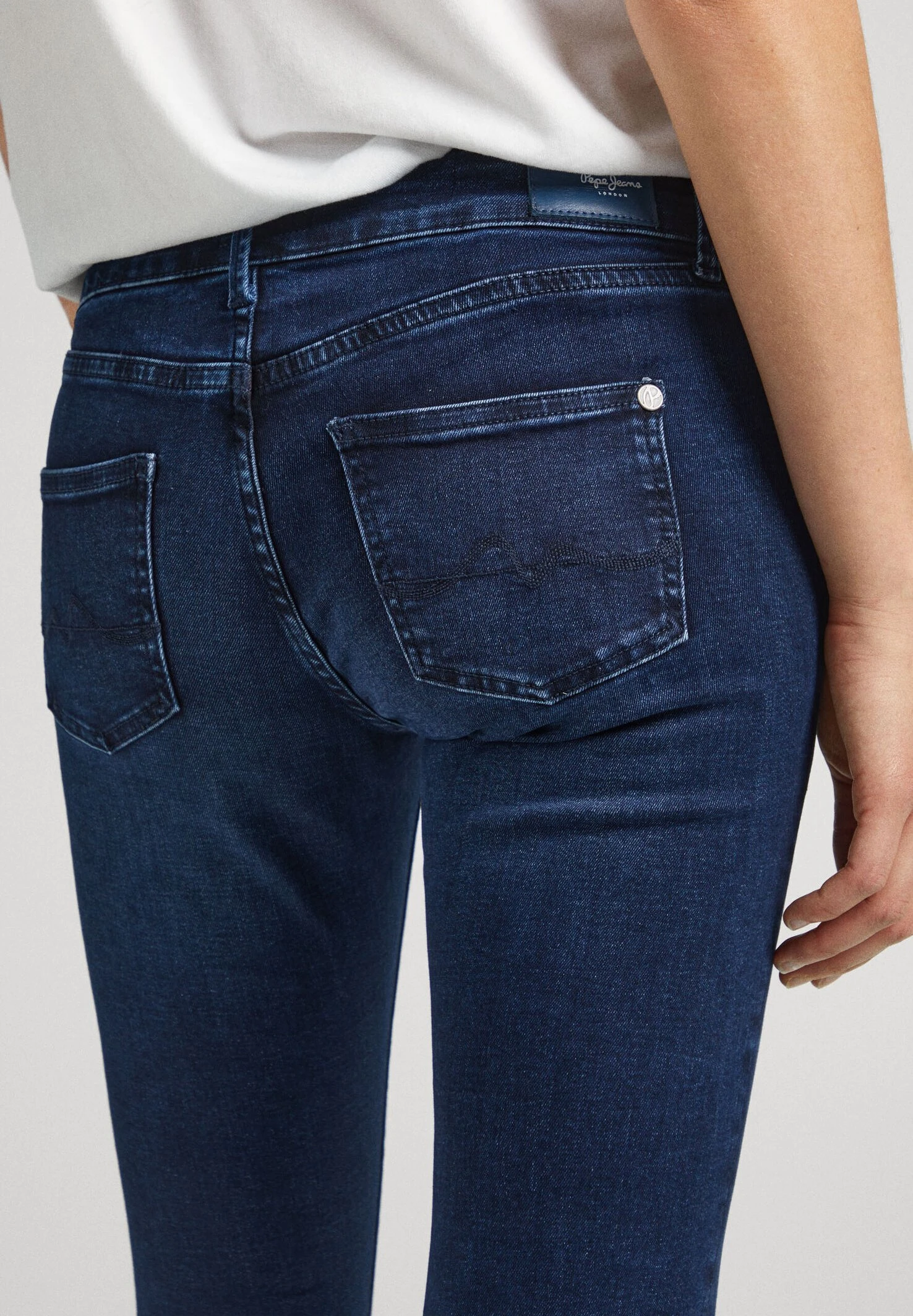 Pepe Jeans Pixie - Slim Fit Jeans - Denim 5 Pepe Jeans Pixie - Slim Fit Jeans - Denim - Afbeelding 5