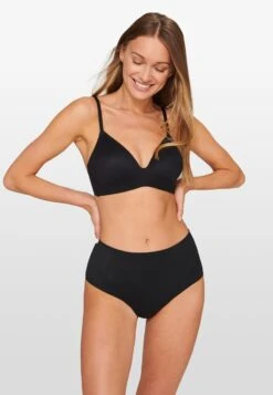 Schiesser 2-Pack Invisible Soft - Slip - Schwarz