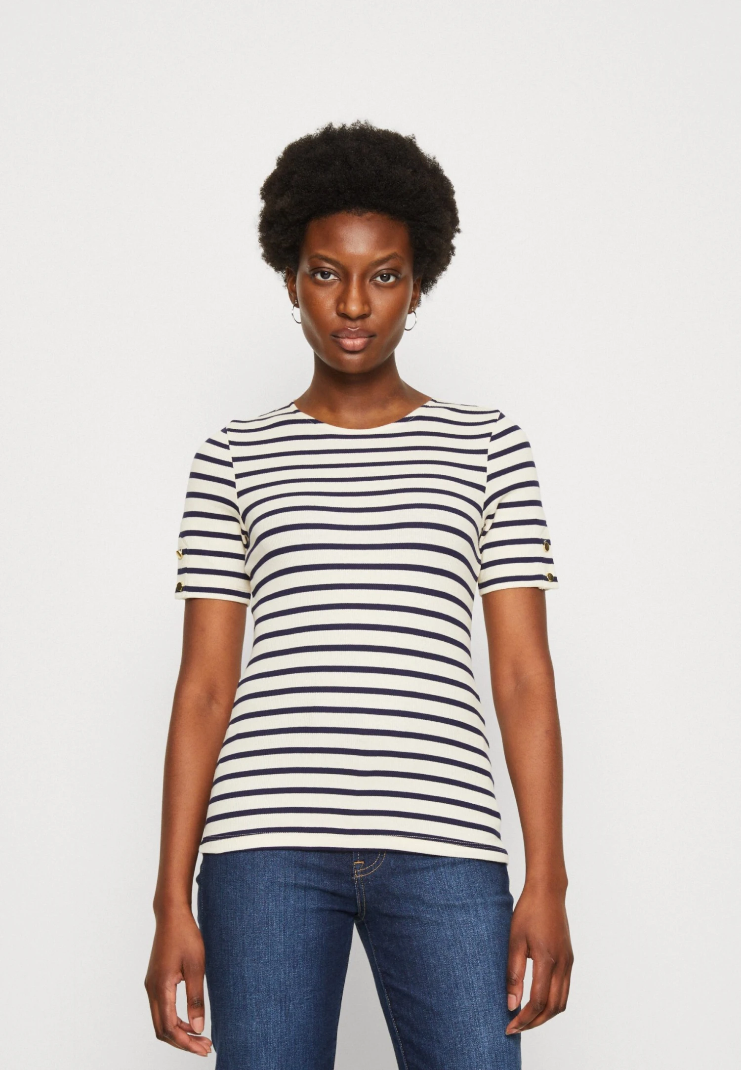 Anna Field T-Shirt Print - Dark Blue/White 1 Anna Field T-Shirt Print - Dark Blue/White